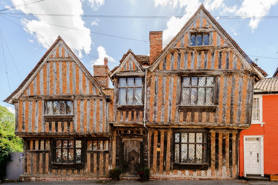 Lavenham was the village used for Godric's Hollow