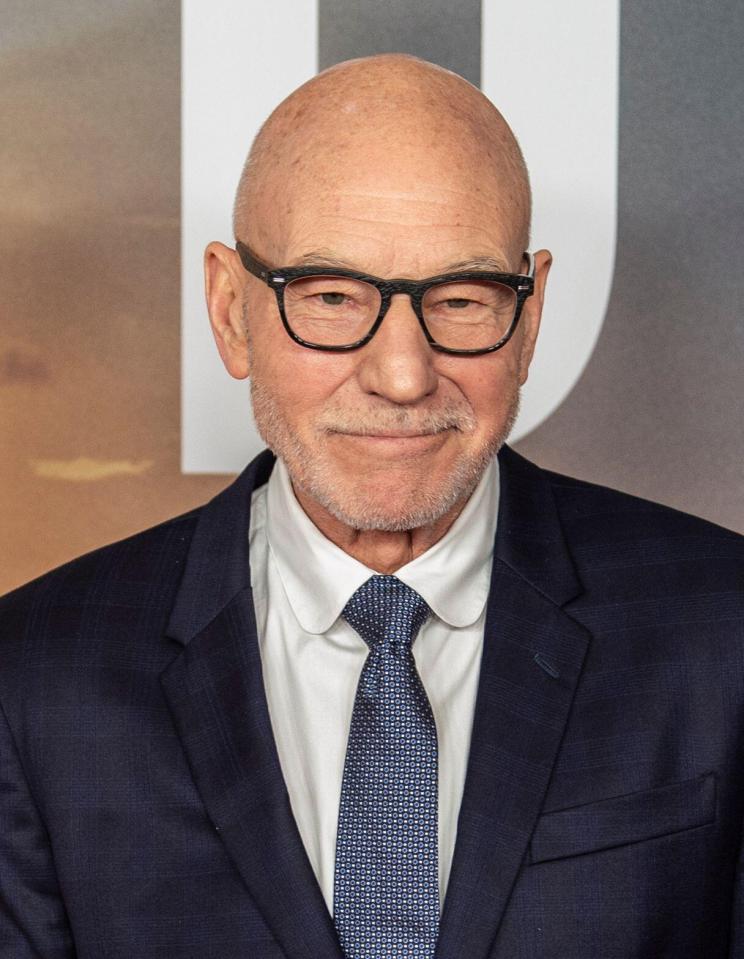 Sir Patrick, 80, lost all his hair in a year at 19