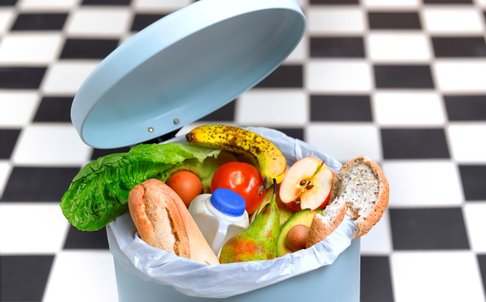 Families waste £720 a year by chucking out unused food