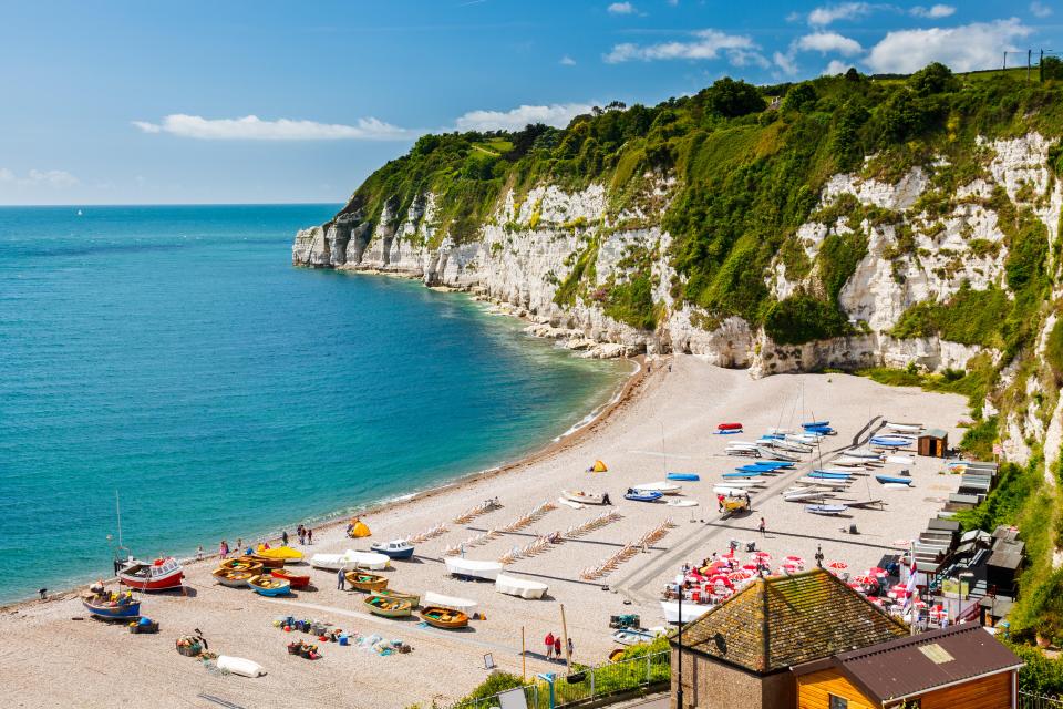 Beer is a great seaside to visit in Devon with fewer crowds