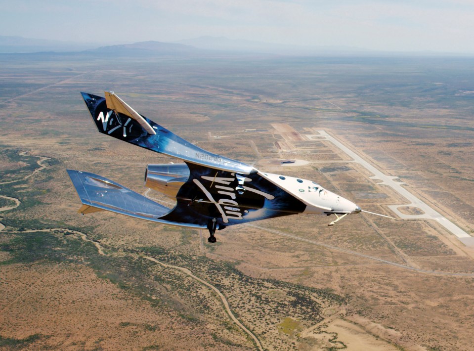 The company has two other spacecraft, including VSS Unity