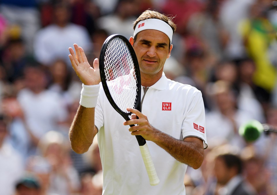 Roger Federer, 39, is in a race to be fit for Wimbledon