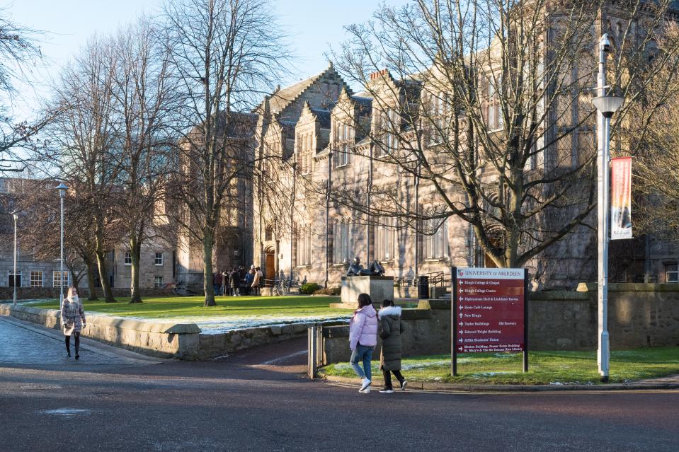 She has been banned from Aberdeen University's union after she said 'Rule Britannia' during a debate