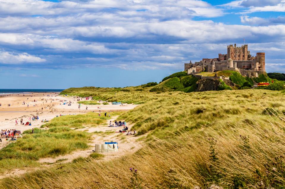 Bamburgh was even voted the best seaside resort