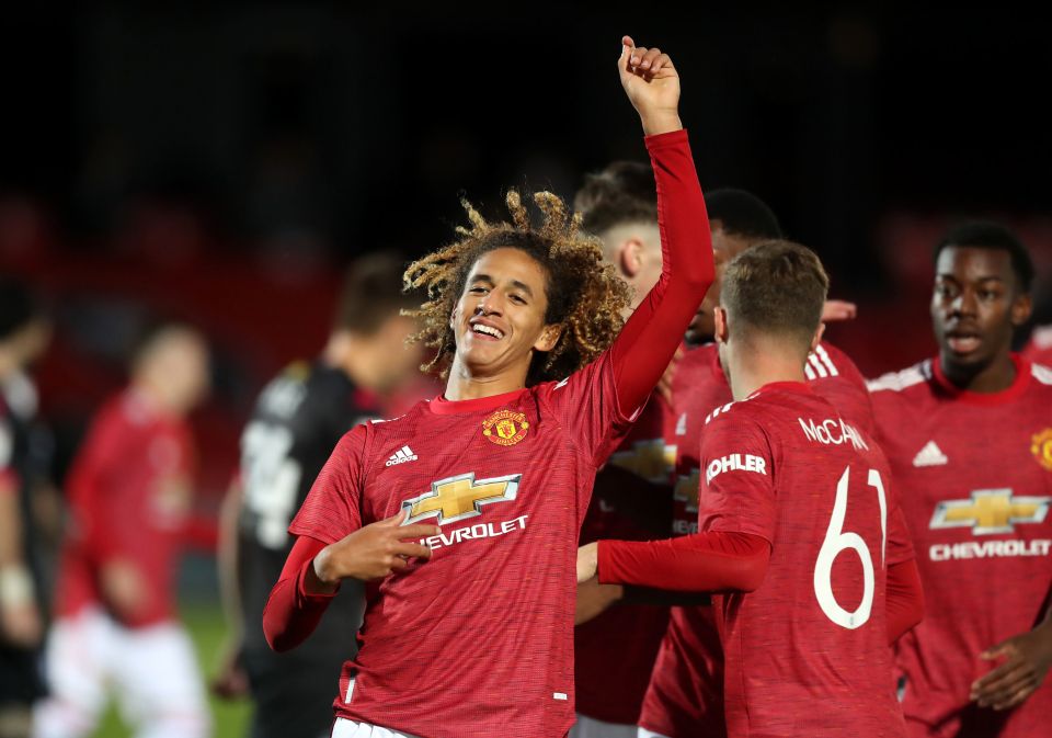 Hannibal Mejbri has been a star of the United Under-23 team