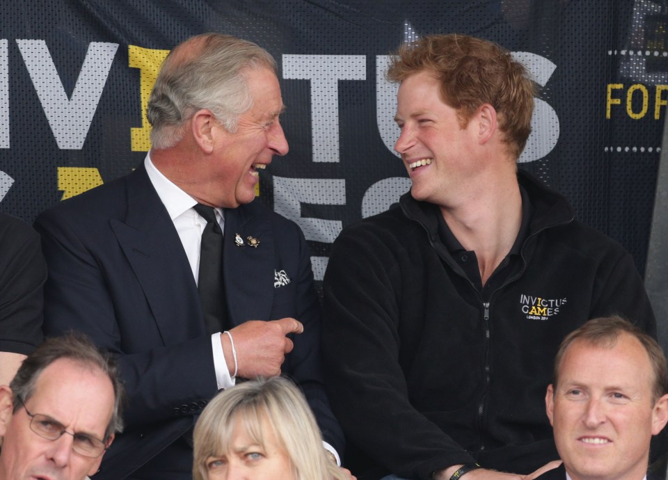 Harry said he felt 'let down' by his father Prince Charles