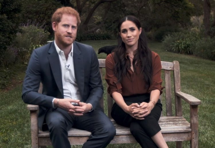 Prince Harry and wife Meghan Markle