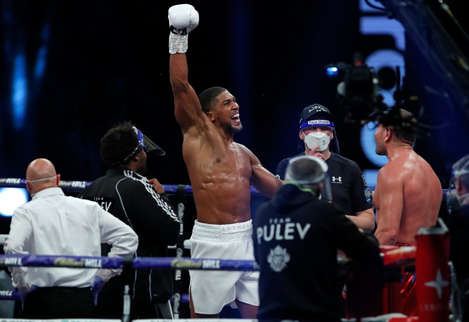 Tyson Fury is on a collision course with unified heavyweight champion Anthony Joshua