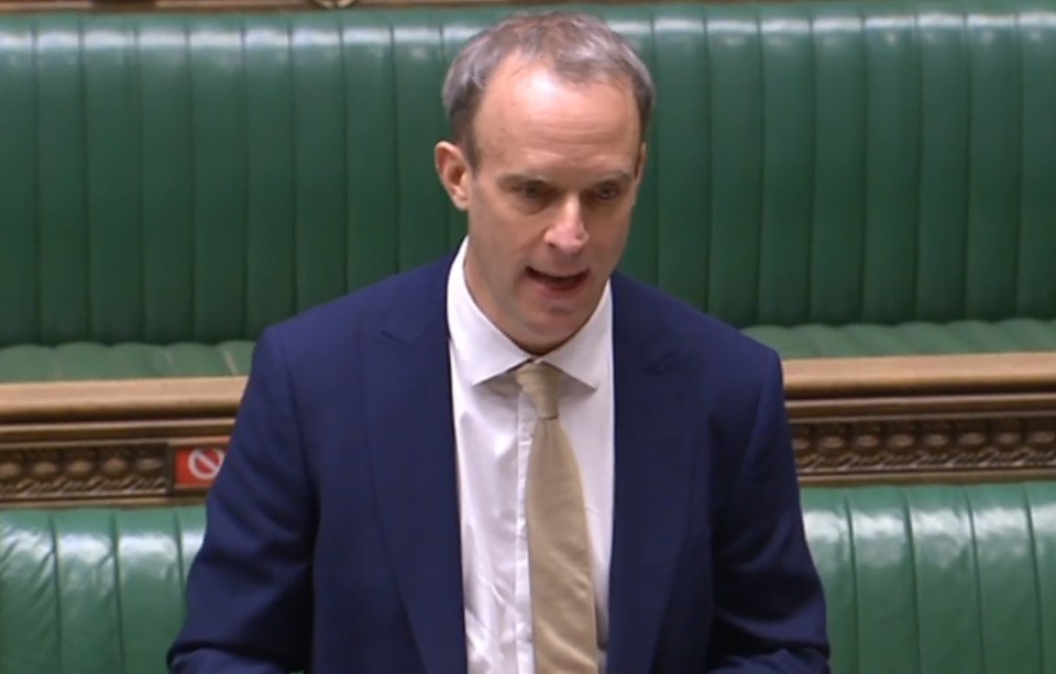 Dominic Raab blasted Iran over its 'cruel and inhumane' treatment of mum Nazanin