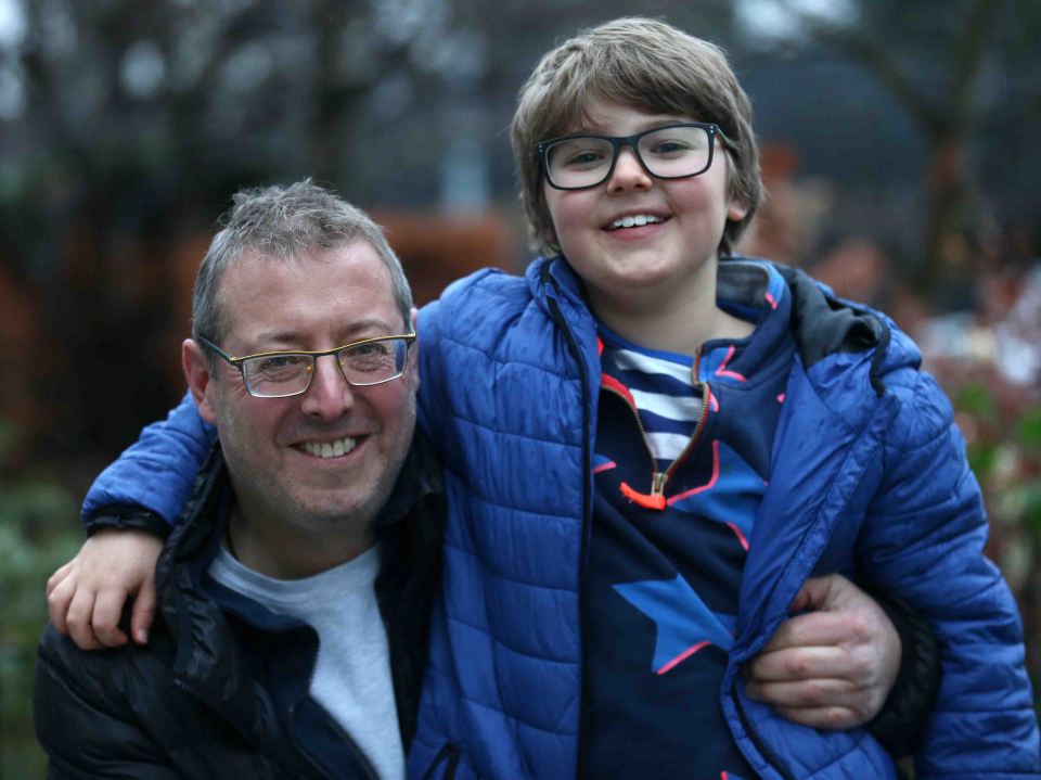 Dad Simon entered his son Tom for the exam seven years early as he showed so much ability