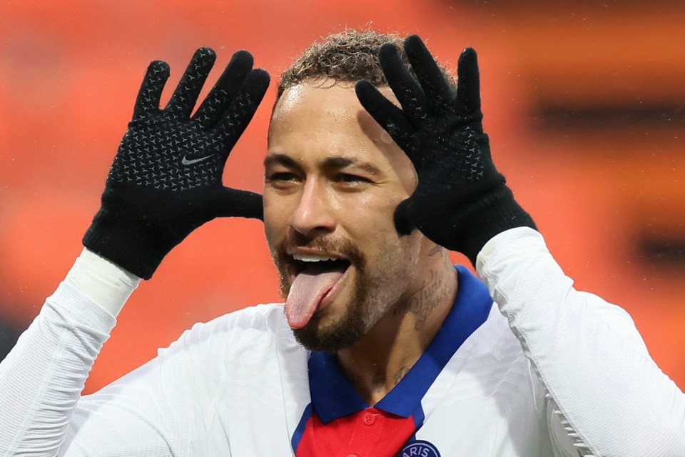 Neymar ranks fourth with 147m followers on Instagram