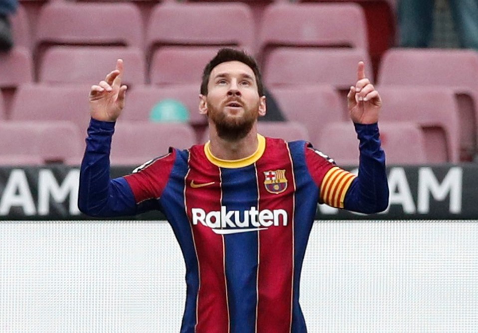 Lionel Messi comes in third in the list with 186m fans on Insta