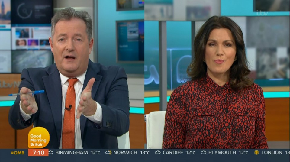 Piers quit Good Morning Britain earlier this month