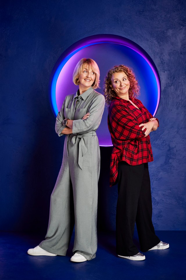 Kaye Adams and Nadia Sawalha admit they bickered while filming The Circle