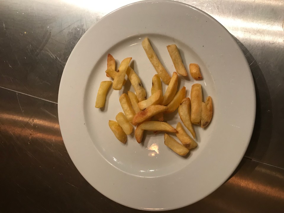 We thought some of the chips came out looking a little bruised