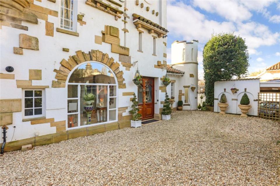 The quirky one-off property in Cheshire, known as High Morland Lodge, is on the market for £925,000