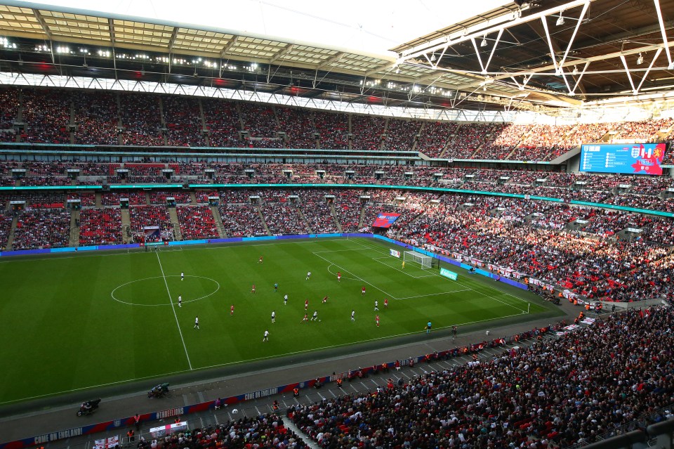 Wembley Stadium is already set to host seven games this summer