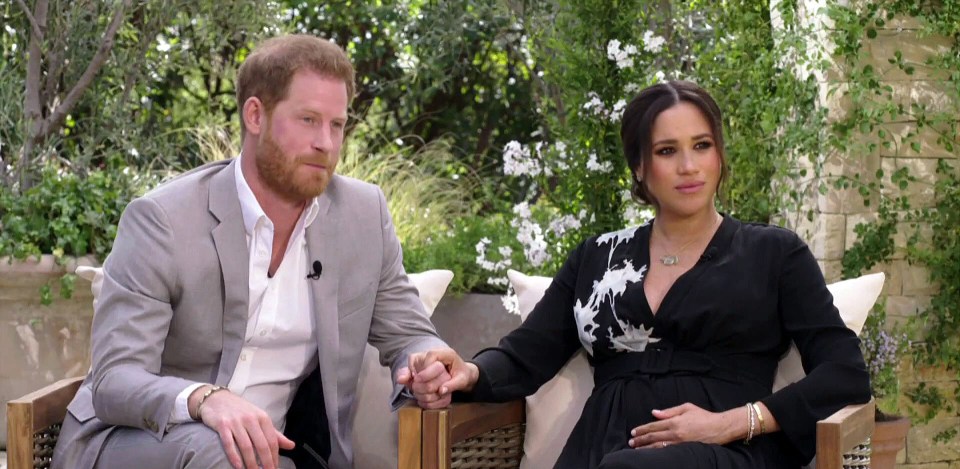 Prince Harry and Meghan Markle's interview with Oprah will air on ITV on Monday