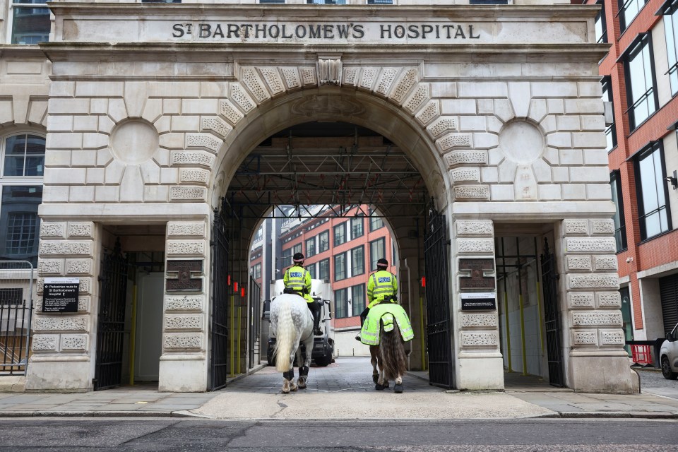 The Prince has spent a total of 17 nights being cared for by medics in London hospitals