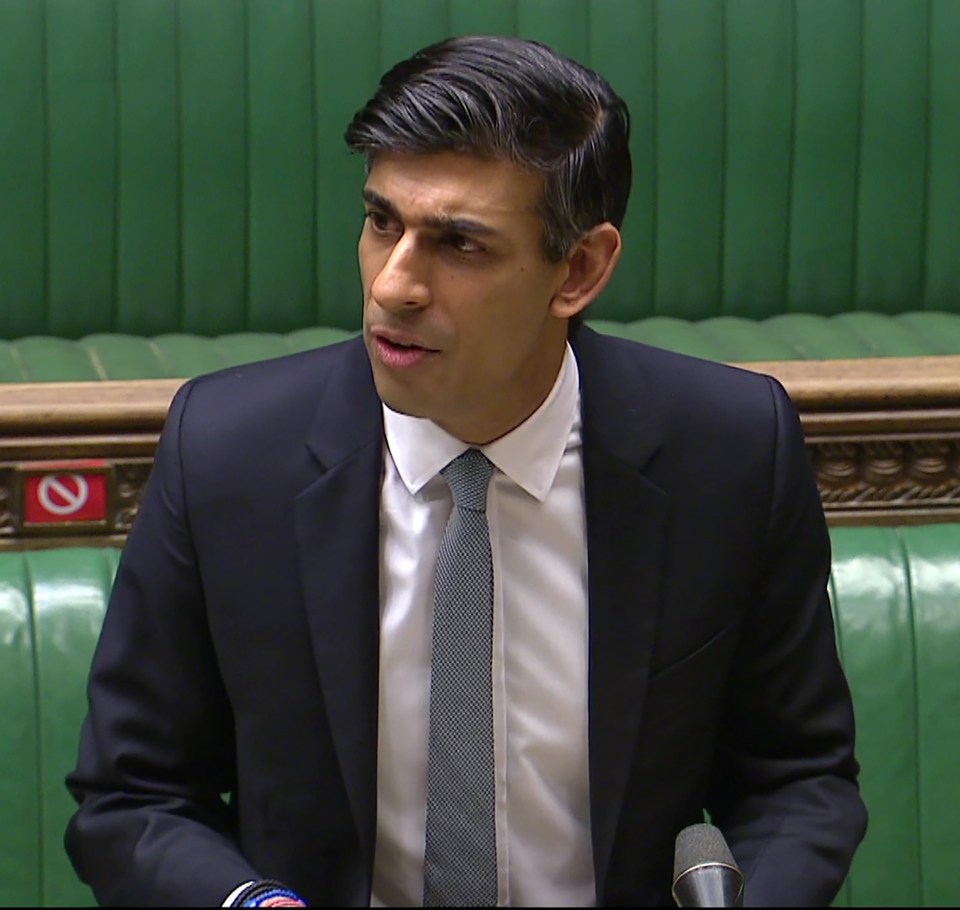 Rishi Sunak announced details of the budget today