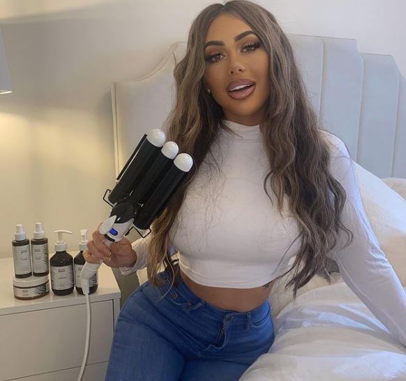 Chloe Ferry is a big fan of Aussie hair products from Bondi Boost