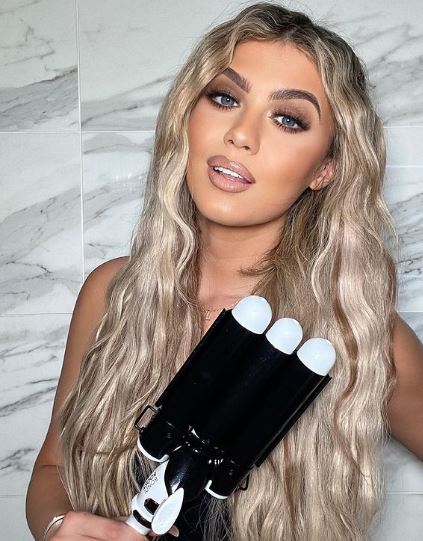 Love Island's Belle Hassan showed off her gorgeous curls