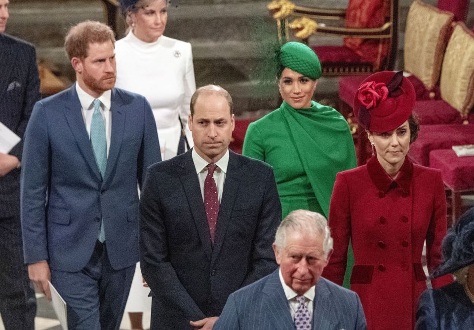 Harry said William and Prince Charles are 'trapped' in the Royal Family