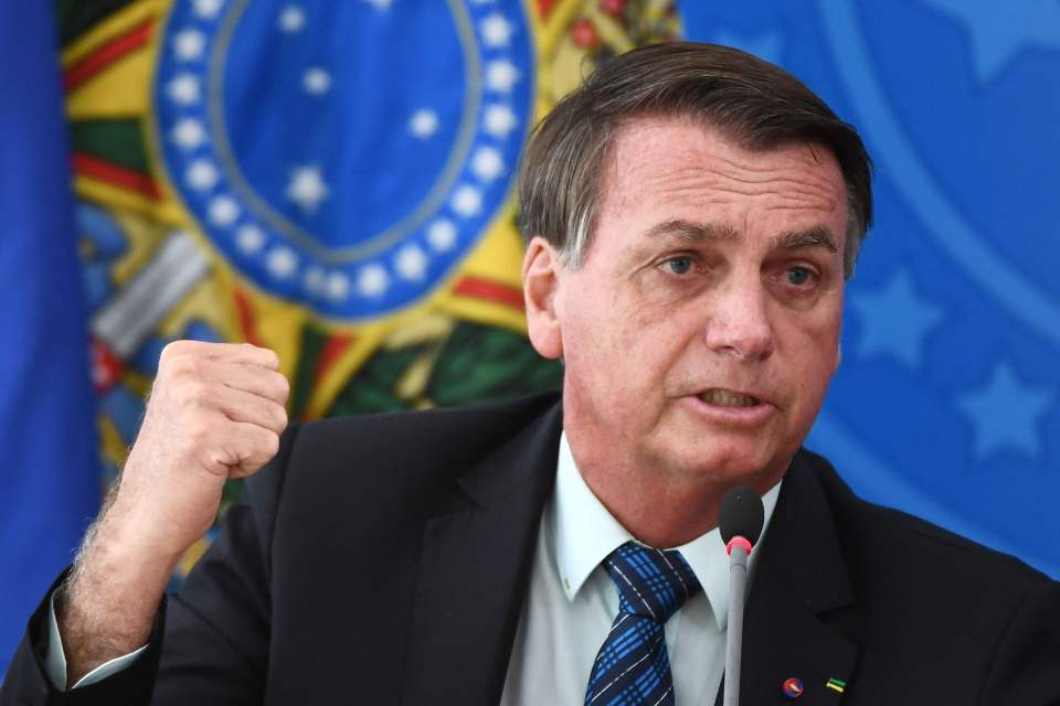 President Jair Bolsonaro has told people to 'stop whining' about Covid - despite a spike in deaths