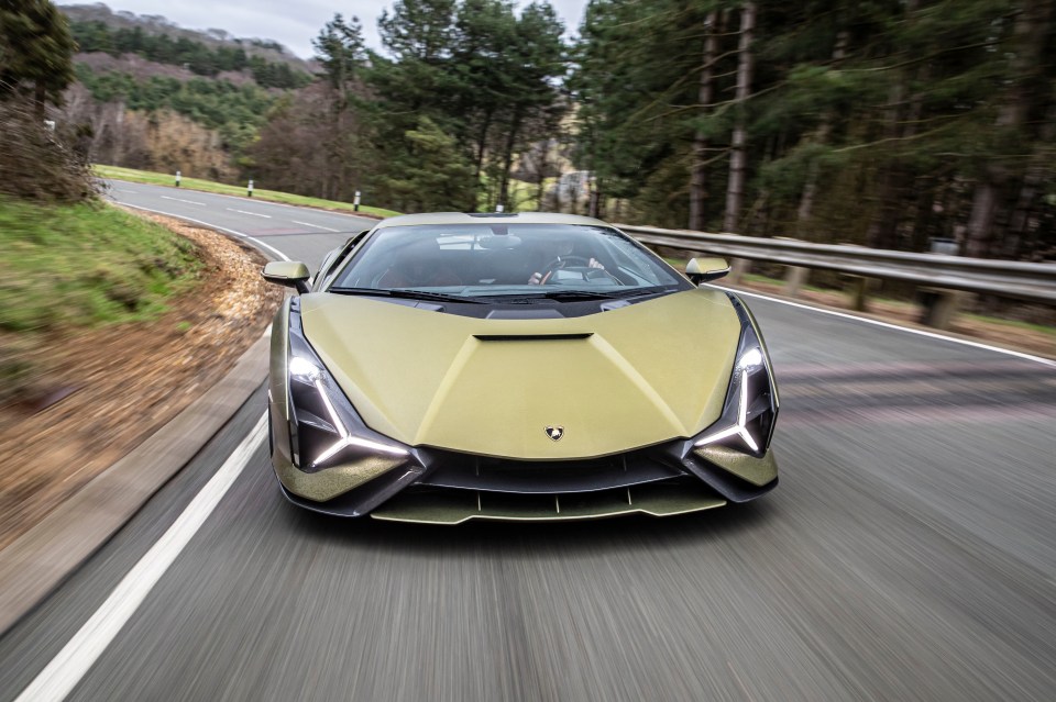 The car I drove is actually the prototype and will end up in the Lamborghini museum