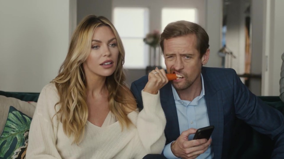 Crouch and wife Clancy star together in the latest hilarious Paddy Power advert