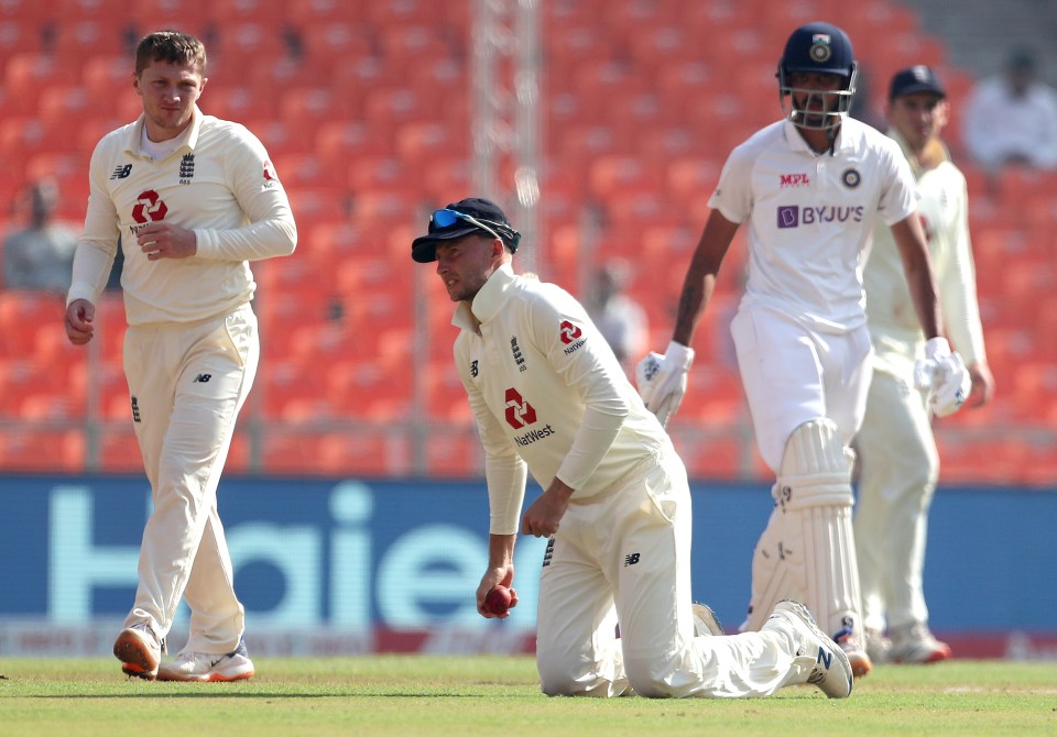 Joe Root's men fell to three massive defeats after winning the first Test in Chennai