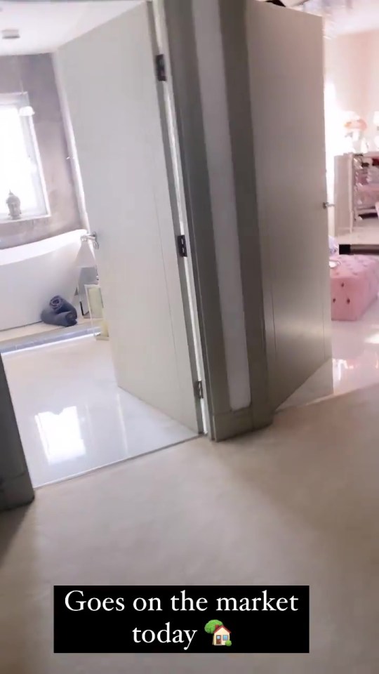 Chloe gave fans a full tour of her current house earlier this month