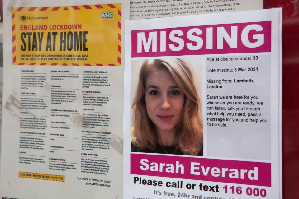 A huge search was launched for Sarah