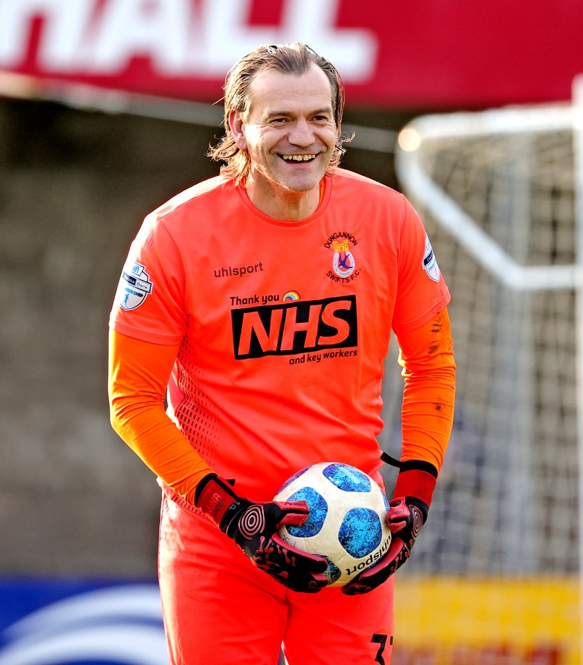 Carroll joined Dungannon Swifts this January as he returned to football in Ireland aged 43