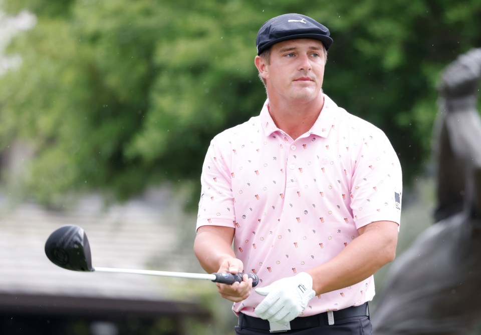 Bryson DeChambeau, 27, hit a 370-yard drive at the Arnold Palmer Invitational