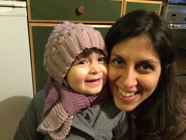 Nazanin had been taking her daughter to visit her parents when she was arrested at Tehran's airport