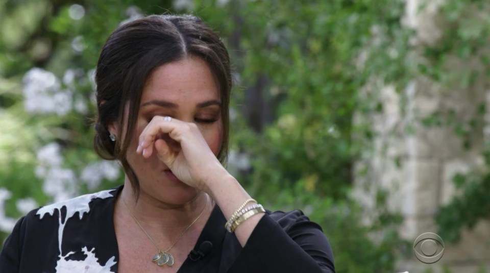 Meghan said that "the reverse happened" when asked if she made Kate Middleton cry