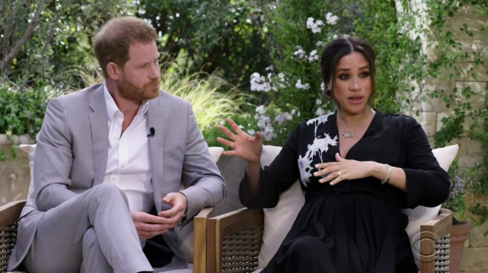 Harry and Meghan's Oprah interview aired in the US overnight and will be aired in the UK tonight