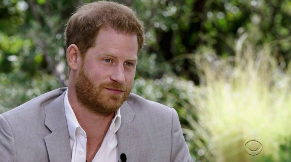 Prince Harry said he felt 'trapped'