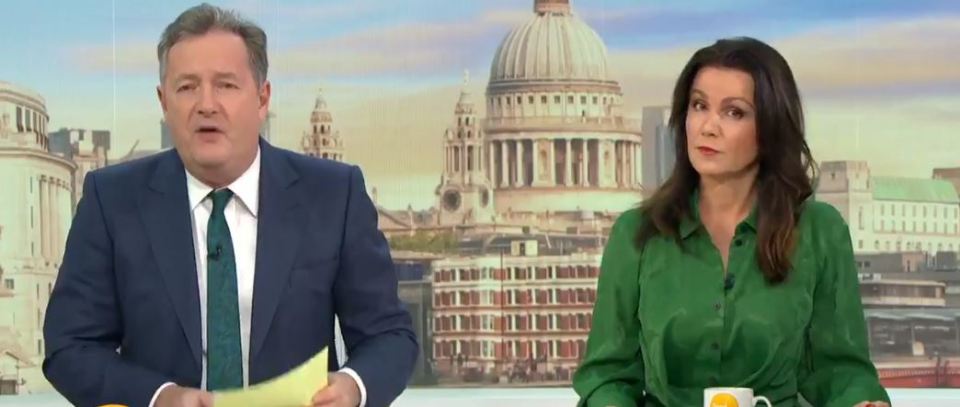 Susanna defended Meghan against Piers on Good Morning Britain