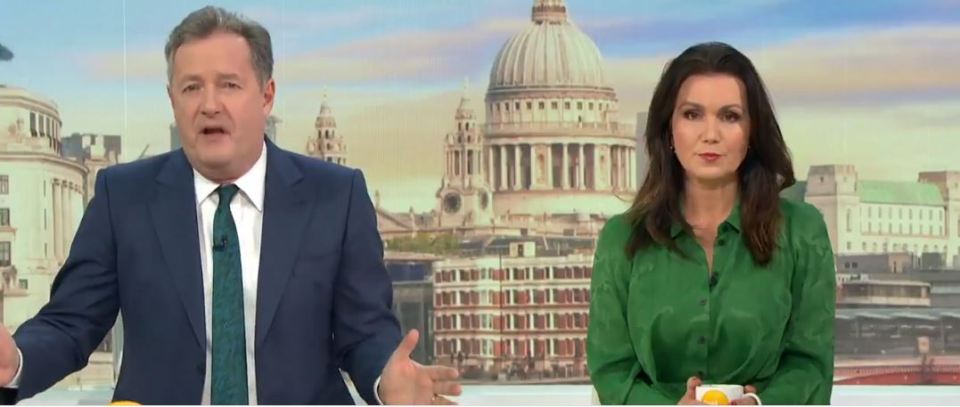 Piers Morgan furiously ranted about the bombshell interview