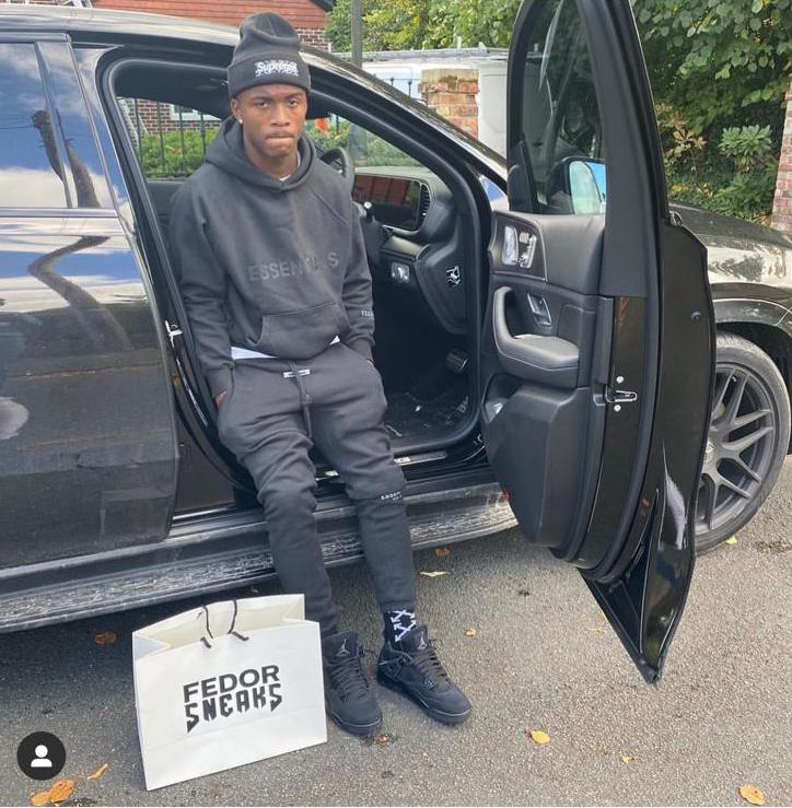 Footballers like Man Utd talent Ethan Laird love £500 Fear of God Essentials tracksuits