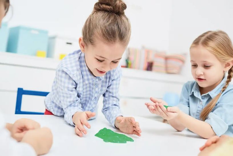 Little ones can make their own Seaside Slime as part of a workshop