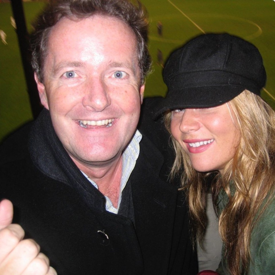 Piers and his wife Celia Walden