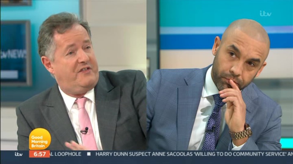 Piers also discussed his former GMB colleagues in his column, including Alex Beresford