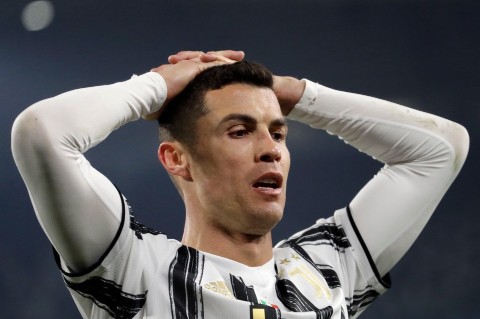 Ronaldo suffered another early exit from the Champions League as Juve's wait goes on