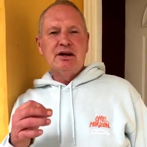 Paul Gascoigne sent his former side Lazio a message of support in Italian before heading into I'm A Celeb