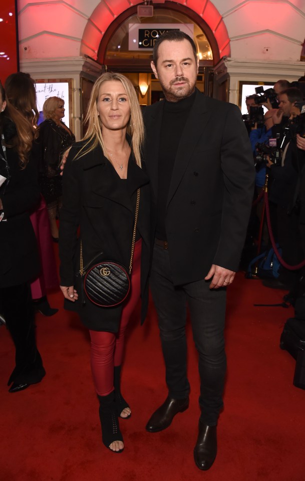 Danny Dyer said he finds it impossible to have a 'roll about' with wife Joanne Mas during the day