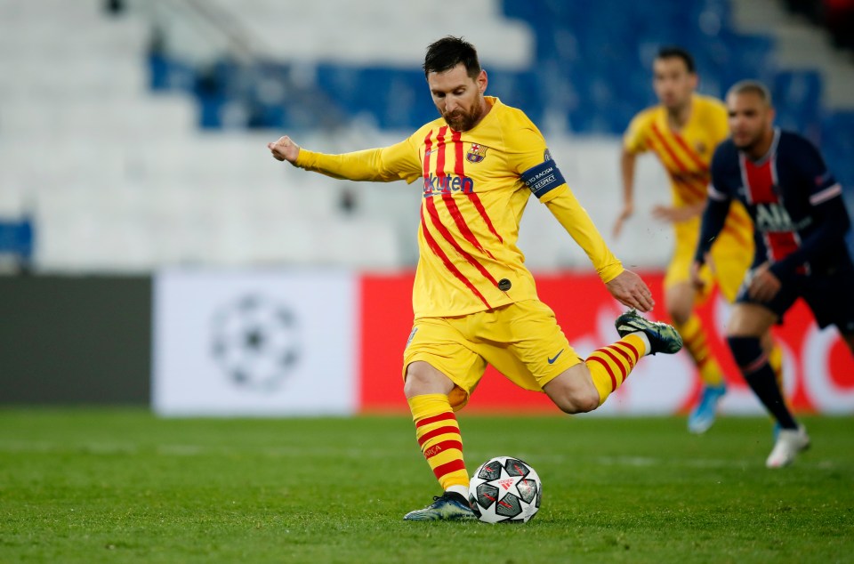 Messi missed a penalty shortly before half-time in a pivotal moment of the game