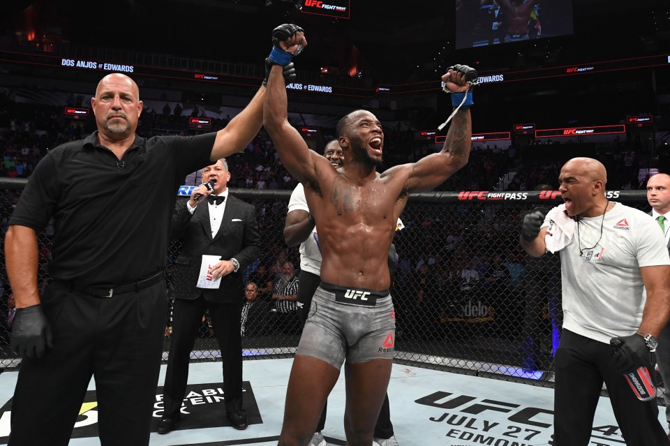 Leon Edwards hopes to end 2021 by claiming the UFC welterweight title